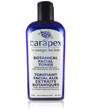 Carapex Botanical Facial Toner Natural & Gentle Alcohol & Fragrance Free Anti Aging (Single)