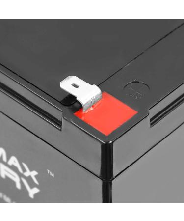 Mighty Max Battery ML12-12 - 12V 12AH F2 UPS Backup Battery | Replaces Vision HP12-65W HP 12-65W - International Shipping Available - Buy Online on GoSupps.com
