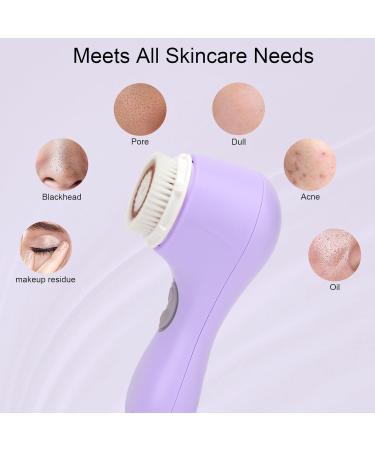 Mia 2 Lavender Acoustic Wave Facial Cleansing Brush - Best International Shipping & Skincare Solution - Buy Online on GoSupps.com