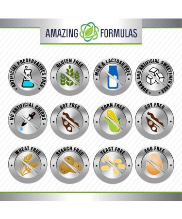 Amazing Formulas Melatonin 10 Mg Supplement | Tablets | Non-GMO | Gluten-Free | Made in USA (1 Pack | 120 Count) 120 Count (Pack of 1) 120 Count | 1 Pack - Buy Online on GoSupps.com