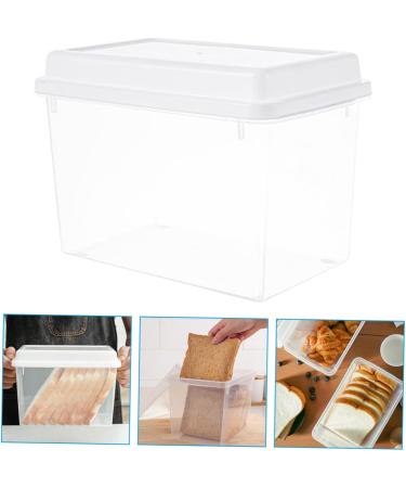 PRETYZOOM Box Bread Toast Box Fridge Refrigerator Fruit Holder Plastic Fresh Keep Holder Food Fresh Container - Buy Online on GoSupps.com