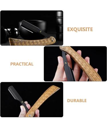 Minkissy Stainless Steel Manual Razor Holder - Premium Shaver Stand for Barbers & Travelers - Buy Online on GoSupps.com
