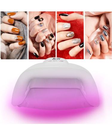 Portable LED Nail Lamp - Fast Drying Nail Polish Dryer for Home & Studio | Intelligent Gel Hardening Light (EU) - Buy Online on GoSupps.com