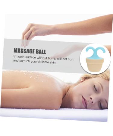 Lurrose 4-Piece Roller Ball Massage Device - Acupressure Foot Roller & Manual Muscle Roller - Optimal Relief for Tired Feet & Muscles - 6.5x5cm - Buy Online on GoSupps.com