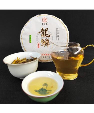HQZM Old Banzhang Raw Puer Tea Choice of Quality 357g First Spring Bakalong Old Tree Puer Tea - Buy Online on GoSupps.com