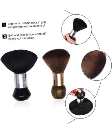 MUSISALY Set 4 Hairdressing Tools Set Hair Dye Gown Hairdressing Cape Hair Cutting Apron Salon Neck Duster Hair Color Apron Barber Neck Brush Haircutting Strips Haircut Neck Brush Plastic - Buy Online on GoSupps.com