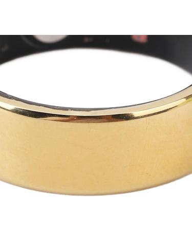 Trisar Smart Health Ring Golden Step Tracker for Men & Women | Health Monitoring & Fitness Goals - Buy Online on GoSupps.com
