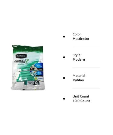 Buy Schick Exacta2 Sensitive Disposable Shaver 20 Pack - Best International Shipping & Deals - Buy Online on GoSupps.com
