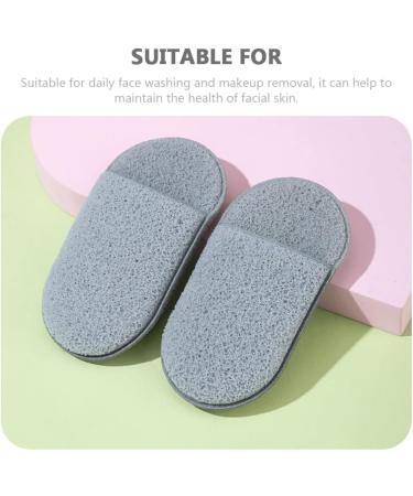 Beaupretty 4pcs Face Wash Esponjas Para Maquillaje Makeup Facial Cleaning Puffs Reusable Face Pads Esponjas Faciales Face Cleaning Puffs Facial Cotton Pads Cleansing Scrubber Sponge 1 count (Pack of 1) Grey - Buy Online on GoSupps.com