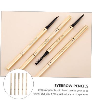 FOMIYES 5pcs Double Ended Eyebrow Pencil Waterproof Brow Pencil Smudge Proof Eyebrow Pencil Brow Pens Set - Buy Online on GoSupps.com