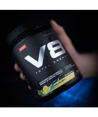 V8 Total Energy Pre Workout Booster - Carnosyn Betapower Vegan Sugar-Free Pina Colada - 20 Portions - Limited Edition - Buy Online on GoSupps.com