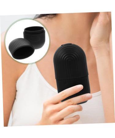 Beavorty Glace pour Visage Masseur Facial avec Gla ons Soin de Visage avec Glac 12x6x5cm noir - Buy Online on GoSupps.com