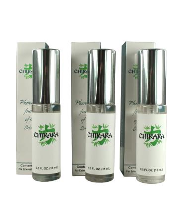 Chikara Pheromone Cologne for Men High Concentration Pheromone Spray Mens Pheromones Cologne to Attract Women Long Lasting Cologne Pheromones for Men (15 ML) - 3 Pack 0.5 Fl Oz (Pack of 3)