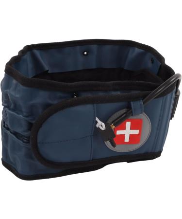 XCELLO Decompression Back Belt - TPU Lumbar Support for Muscle Relaxation & Back Relief (23cm Blue) - Buy Online on GoSupps.com
