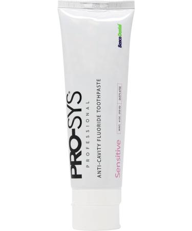 PRO-SYS Professional Sensitive Toothpaste for Cavity Protection & Enamel Repair for Sensitive Teeth Fluoride Toothpaste Sooth Nerve Endings and Reduce Pain Fresh Mint Gel (Pack of 4) - Buy Online on GoSupps.com