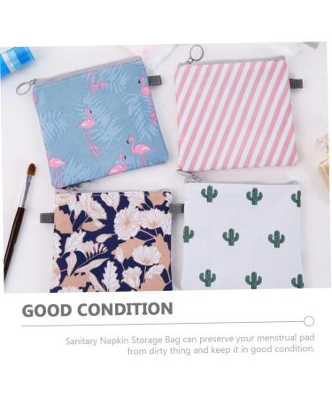 Buy Gleavi 8 pcs Storage Bags for Women's Bandages & Tampons - Stylish Hygiene Bag Organizer | Perfect for Girls & Mothers - Buy Online on GoSupps.com