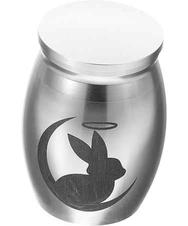 BESPORTBLE 5pcs Rabbit Urn Small Pet Urn Bunny Dog Urns for Ashes Mini Urns for Ashes Urn Small Stainless Steel 4.00X3.00X3.00CMx5pcs Silverx5pcs - Buy Online on GoSupps.com