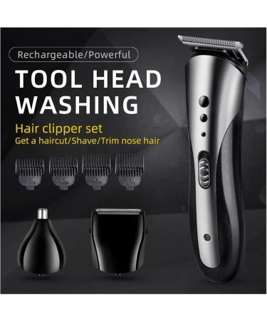 Rechargeable Electric Nose Hair Clipper | KM-1407 Multifunctional Men Hair Trimmer & Professional Shaver - Buy Online on GoSupps.com