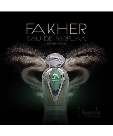 Almas Perfumes Fakher Eau De Parfum Spray - Sweet Smelling Spray - 3.4 Fl Oz (100 ml) - Long-Lasting Aroma - Luxurious Scent of Arabia for Men - Buy Online on GoSupps.com