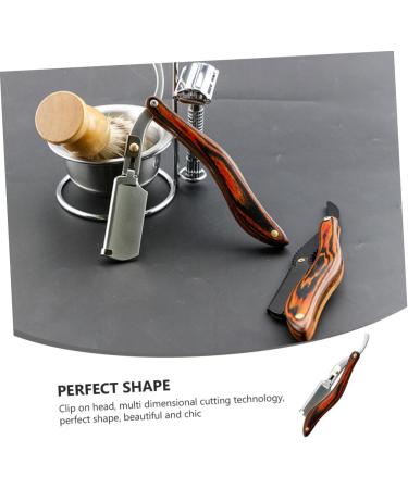 Buy Healeeved Mens Folding Rabbiters Rockable Cutters - Foldable Beard Cutter & Wooden Shaver | International Shipping - Buy Online on GoSupps.com
