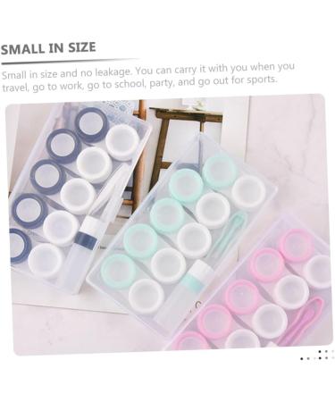 Solustrie Portable Storage Box for Colored Contact Lenses - Durable Contact Lens Case & Travel Container - Buy Online on GoSupps.com