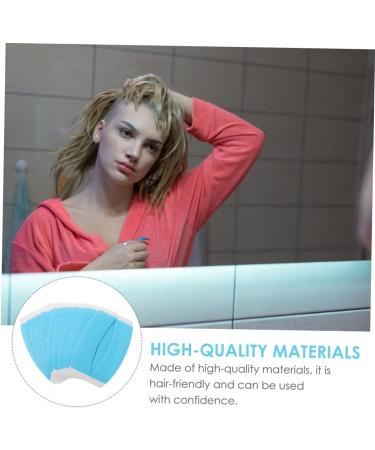 LALAFINA Two Sided Tape 23 Sheets Double Sided Wig Film Hair Wig Adhesive Strips Hair Extension Sticker Tape for Hair Extension Wig Tape Parts Wig Tape Supply Water Proof Glue Sticky Stick - Buy Online on GoSupps.com
