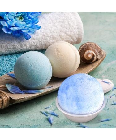 PVNOOCY 10-Piece Bath Bomb Molds | Aluminum Multi-Shape DIY Bath Ball Set | 4.5cm Homemade Bath Bombs & Cupcakes - Buy Online on GoSupps.com