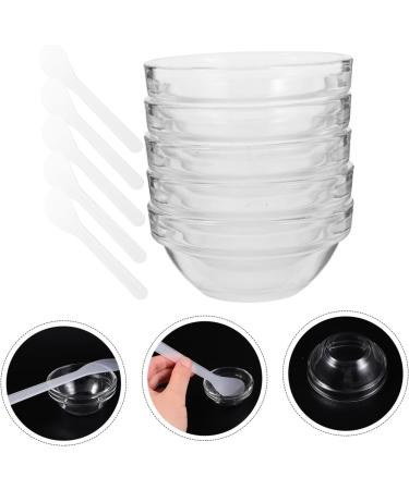 Gatuida Lot Bols Transparents pour Masque Facial DIY M langeur Spa Multifonctionnel Petite Portable Mat riel lastique Facile Nettoyer Accessoires Beaut pour Soins Quotidiens - Buy Online on GoSupps.com