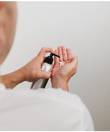 OnlyBalds Exfoliating Scalp & Face Cleanser 10 oz Aluminum Bottle Premium Daily Cleanser for Bald Men & Women Shaved Heads Alopecia Care & Shave Prep Fragrance-Free Dermatologist Tested - Buy Online on GoSupps.com