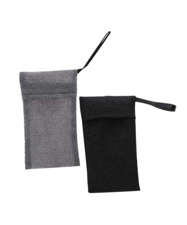 Beavorty 2pcs Bath Bag Mesh Soap Bags for Soap Bars Soap Scrubber Pouch Soap Saver Pouch Soap Saver Bag Nylon