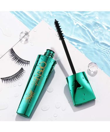 GECOMO 4D Waterproof Fiber Mascara Black Set - Long Lasting, Smudge-Proof Lash Enhancer with 360 Spiral Brush - Buy Online on GoSupps.com