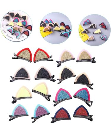 FRCOLOR Girls Hair Accessories cat ears hairpin cat ear hair pin cat ear hair barrettes animal ear hair clips metal toddler cat ears decor sequin trim delicate hair clip cat ear clip girl - Buy Online on GoSupps.com