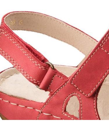 High-Quality Open Women's Sandals - Orthopedic Flip-Flops Vintage Summer Style Breathable Non-Slip Platform Shoes with Adjustable Ankle Straps - Bridal Gray 39 EU - Buy Online on GoSupps.com