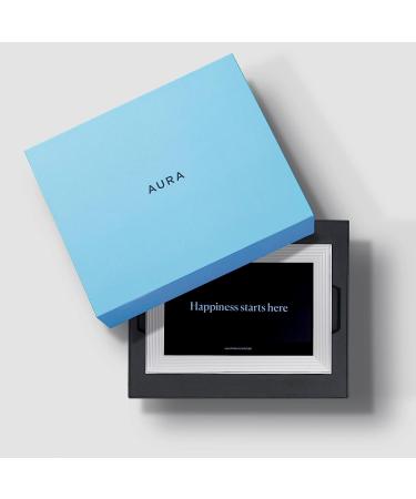 Aura Carver Luxe WiFi Digital Picture Frame 10.1 - Sea Salt | Add Photos Easily with Aura App, Free Unlimited Storage, Videos Playback | Top Digital Photo Frame - Buy Online on GoSupps.com