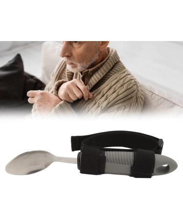 Strap Adaptive Scoop Adaptive Eating Scoop Adjustable Strap Rehabilitate Stainless Steel Wearable for Arthritis - Buy Online on GoSupps.com