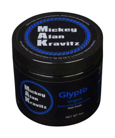 Glypto Blue Hair Paste | Original Concentrated Extra Hold | Matte Finish | Water-Based & Non-Comedogenic - Ship Internationally - Buy Online on GoSupps.com