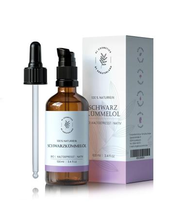 Herbal land black cumin oil organic skin oil - 100ml black cumin oil cold -pressed natural clean - care oil for skin & hair in premium quality 1x black cumin oil 100ml - Buy Online on GoSupps.com