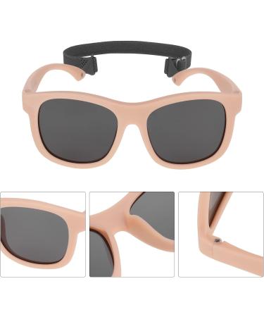 Fantesi Baby Sunglasses with Strap | UV400 Polarized Protection for Newborn 0-24 Months | Soft Silicone Frame for Boys & Girls - Buy Online on GoSupps.com