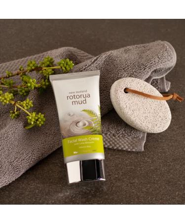 Wild Ferns Rotorua Mud Facial Wash Cr me with Lime Blossom - 130ml | Refreshing Cleanser for Glowing Skin | International Shipping Available - Buy Online on GoSupps.com