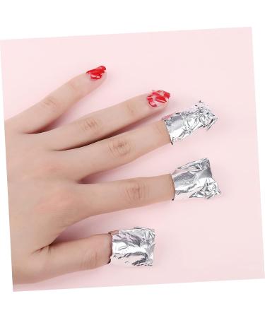 VALICLUD 500 Pi ces Protection pour Ongles Aluminium Dissolvant pour Vernis Ongles Aluminium pour Nettoyage - Buy Online on GoSupps.com