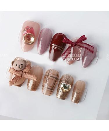 Stylish Butterfly Nail Embellishments Delicate Ribbons Nails Art Eye Catching Nail Decorations Stylish Nail Art Supplies Sz651 - Buy Online on GoSupps.com