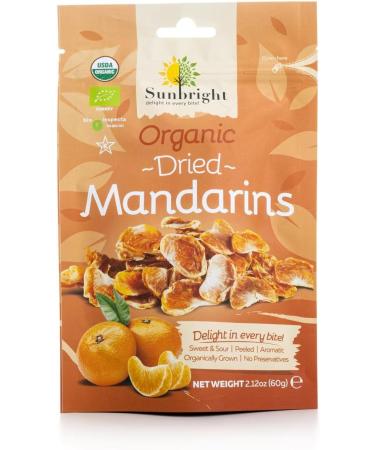 Organic Dried Mandarines Sun Dried Mandarines Snack Dried Fruit USDA Organic 6.36 Oz - Buy Online on GoSupps.com