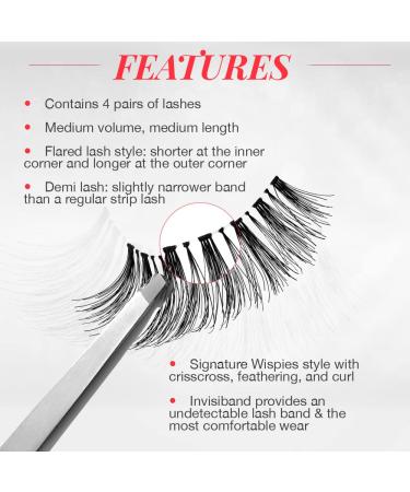 Buy Ardell Professional Real Hair Eyelashes - 1 Pack (8 Pieces) for Stunning Lashes | Fast International Shipping - Buy Online on GoSupps.com
