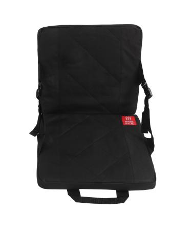 Heated seat cushion for the backrest waterproof and breathable underside 3 temperature levels foldable heating pillows portable soft and portable for camping and outdoor
