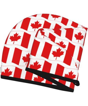 Canada Microfiber Hair Towel - Super Absorbent Coral Velvet Quick Dry Wrap for Long Curly & Thick Hair - Buy Online on GoSupps.com