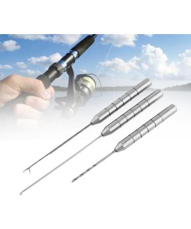 Yosoo Fishing Equipment Bait Needle Kit 3 in 1 Stainless Steel Fish Drilling Tackle Tool Set for Carp Bait Preparation - International Shipping Available - Buy Online on GoSupps.com