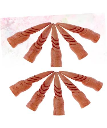 HEMOTON 6 Sets Spooky Nails Fake Nails Decor Halloween Nails False Nails Fake Party Nails Fake Finger Nails Ghost Grimace - Buy Online on GoSupps.com