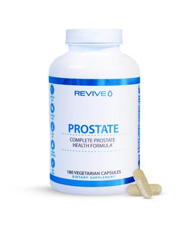 REVIVE Prostate Supplements for Men MD - Maintain Healthy Prostate-Specific Antigen (PSA) Levels Estrogen Levels & Urinary Flow - Saw Palmetto & Beta Sitosterol for Prostate Health Support