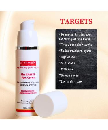 Shop Gymsegb Eraser Cream - 1 oz for Flawless Skin | International Shipping Available - Buy Online on GoSupps.com