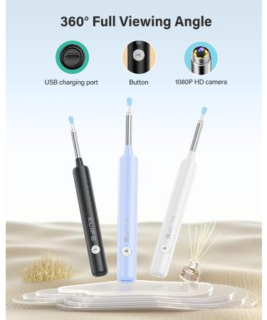 Xlife Ear Wax Removal Tool with 1080P Camera and Blackhead Remover - iPhone Compatible - Buy Online on GoSupps.com